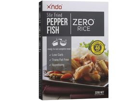 Stir Fried Pepper Fish Rice