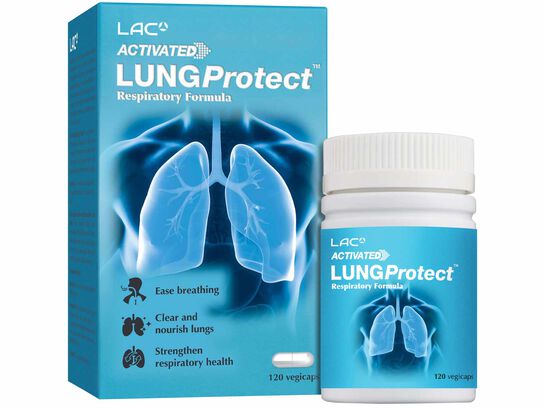 LAC ACTIVATED® LungProtect™ (120 Vegicaps)