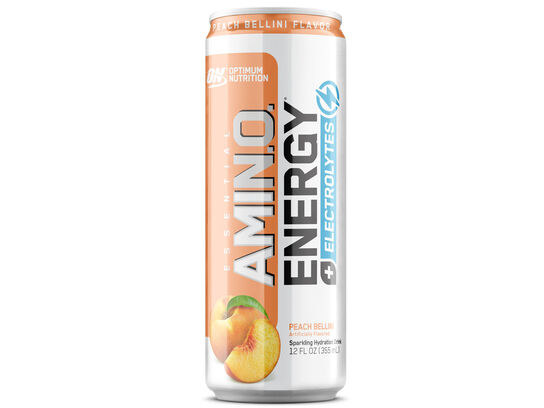 ON Essential Amino Energy + Electrolytes Sparkling Drink Peach Flaovur (12fl oz)