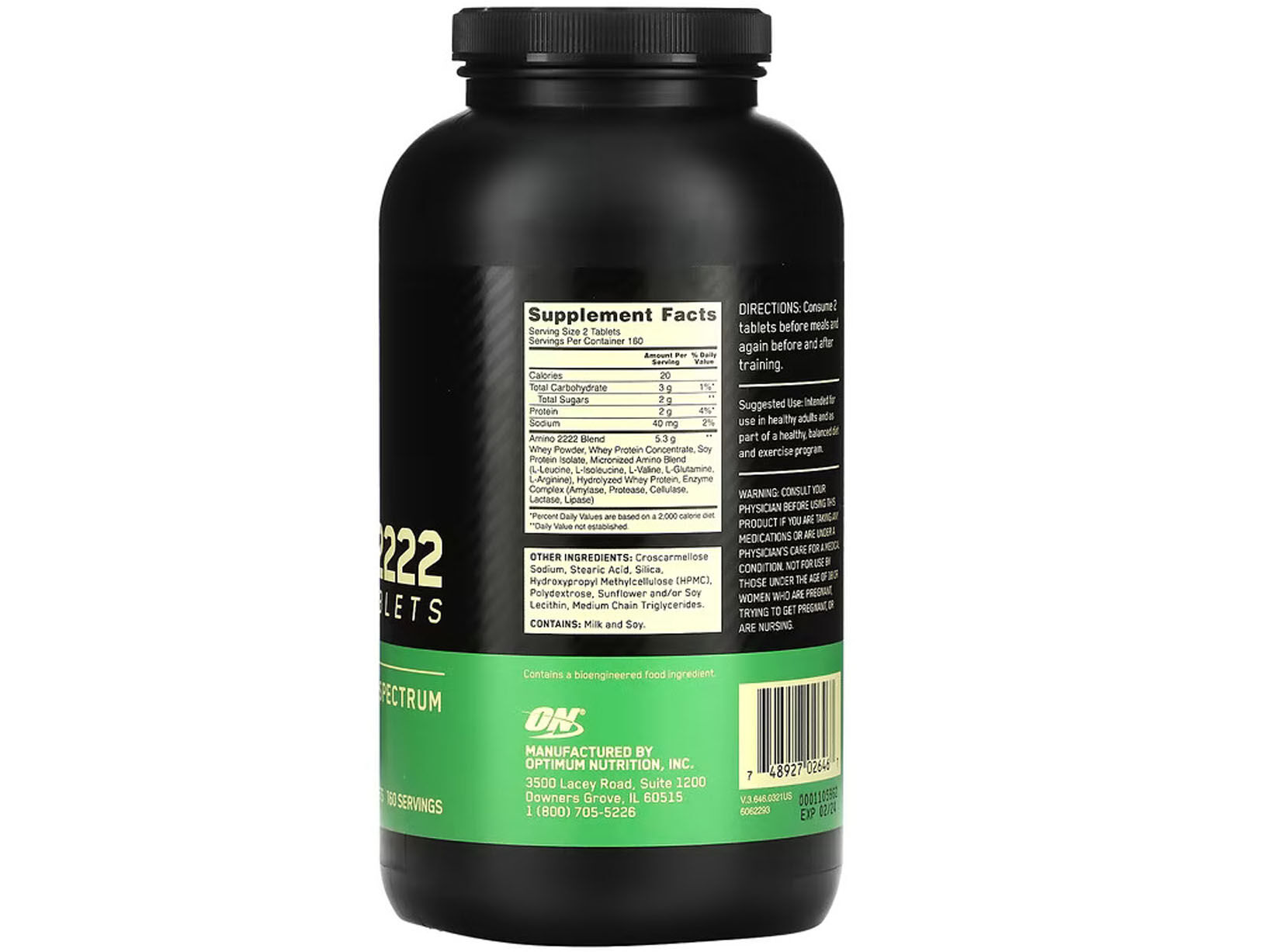 Superior Amino 2222 Tabs | LAC Singapore