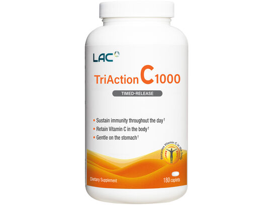 LAC TriAction C1000 Timed-Release (180 caplets)
