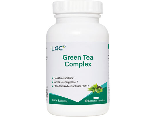 LAC Green Tea Complex   100 vegetarian capsules