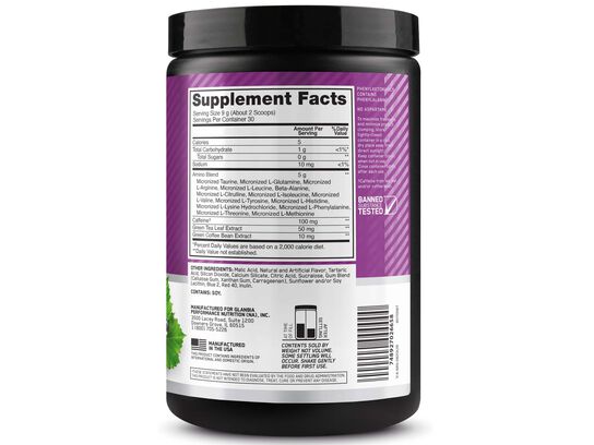 Optimum Nutrition Essential Amino Energy Concord Grape (0.6lb)
