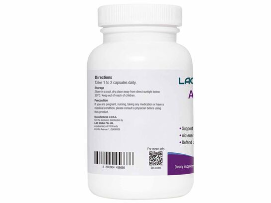 LAC Alpha Lipoic Acid 300mg  60 vegetarian capsules