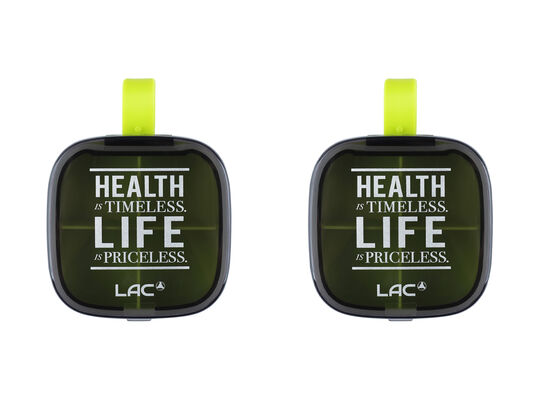 LAC Duo Coloured Pillbox – Pack Of 2