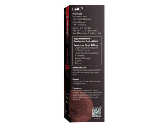 LAC ACTIVATED® Energy (15ml x 15 sticks)