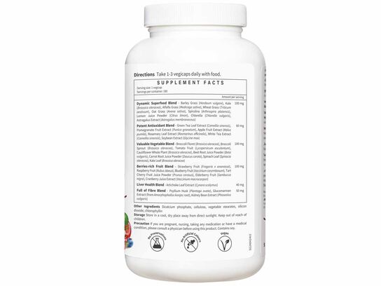LAC Superfoods Greens Complete 180 vegicaps