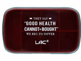 Large Pill Box (Coral Red)