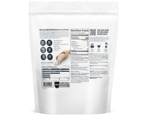 Whey Protein Isolate Unflavored