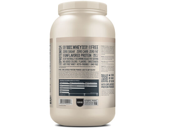  Isopure® Whey Protein Isolate Unflavoured (3 lbs)