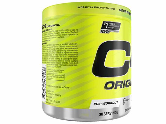 C4 Pre-Workout Sour Green Apple