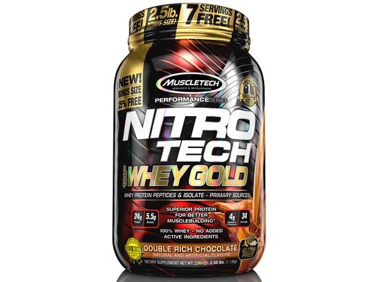 NITRO-TECH® Performance Series Platinum 100% Whey Gold