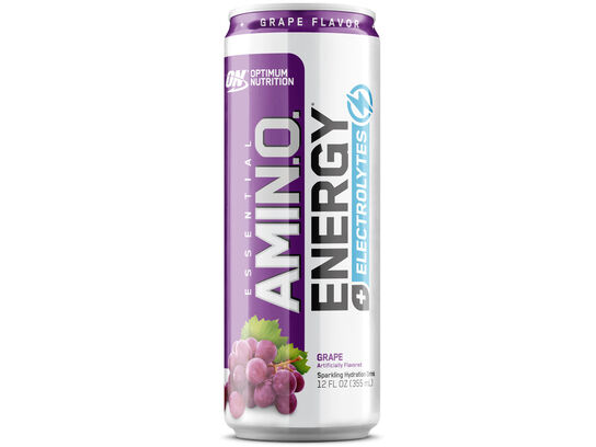 ON Essential Amino Energy + Electrolytes Sparkling Drink  Grape Flavour (12fl oz, 355ml)