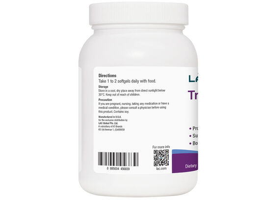 LAC TriAction Lecithin 1200mg 90 softgels