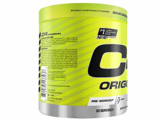 C4 Pre-Workout Sour Green Apple
