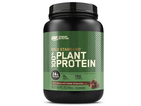 Gold Standard 100% Plant Protein Rich Chocolate Fudge  Flavour