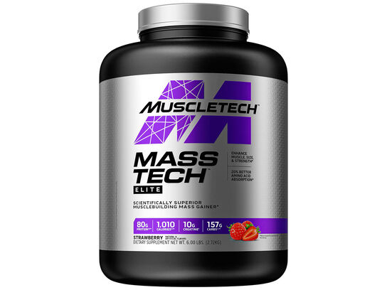  MUSCLETECH™ MASS TECH™ ELITE Strawberry (6lb)