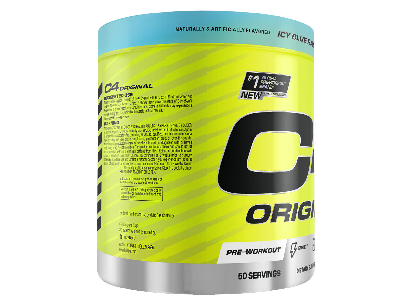 C4 Pre-Workout Icy Blue Razz | LAC Singapore