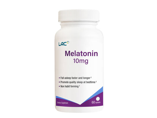  LAC Melatonin 10mg 60 vegetarian tablets