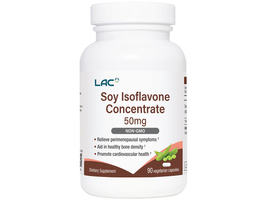  LAC Soy Isoflavone Concentrate 50mg 90 vegetarian capsules