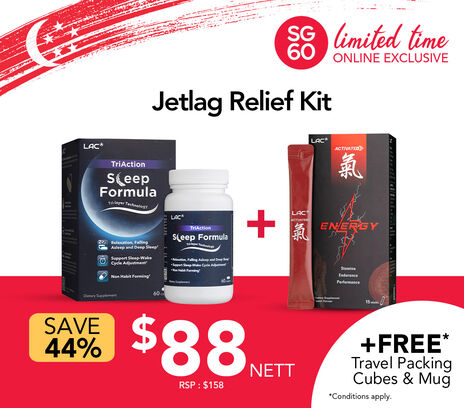 SG60 Jetlag Relief Kit