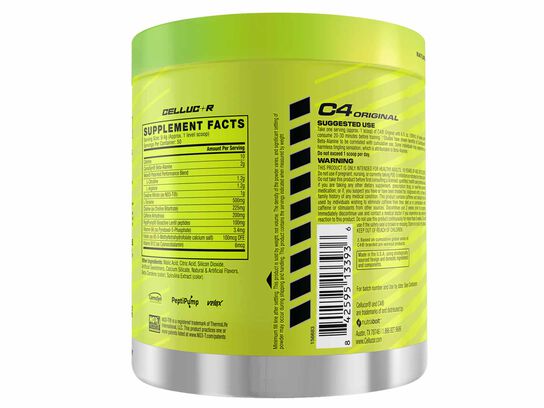 C4 Pre-Workout Sour Green Apple