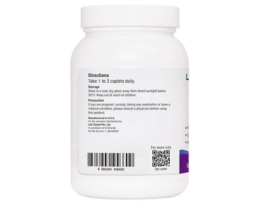 LAC L-Lysine 800 mg 90 caplets