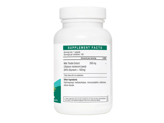 LAC Herbs Milk Thistle (100 vegicaps)