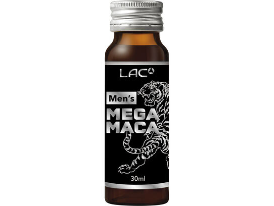 LAC Men's Mega Maca - Powerful Men's Tonic (30ml x 10 bottles)