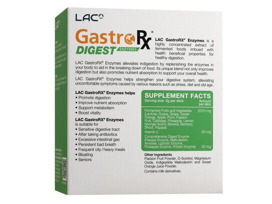 LAC GastroRX® Digest - Enzymes (3g x 60 powder sticks)