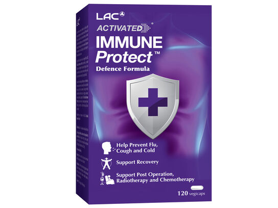 LAC Activated Immune Protect  120 vegicaps 