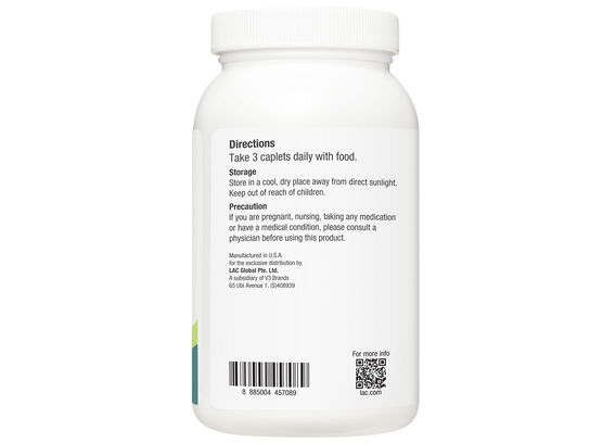 LAC FullCal® 800 - Optimal 2:1 Calcium Magnesium Formula (120 caplets)