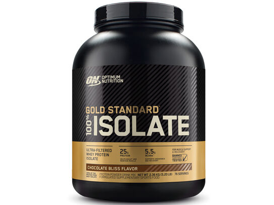 Optimum Nutrition GOLD STANDARD 100% ISOLATE CHOCOLATE BLISS FLAVOR (5.2lb)