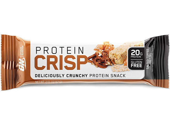 Protein Crisp Bar Salted Toffee Pretzel Flavour