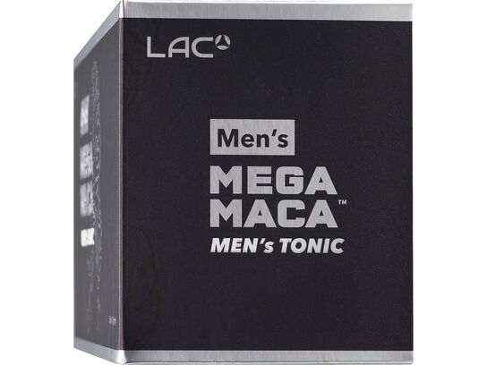 LAC Men's Mega Maca - Powerful Men's Tonic (30ml x 10 bottles)