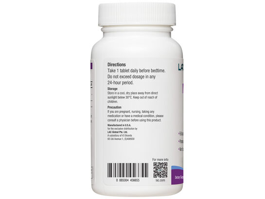 LAC Melatonin 1mg  120 tablets