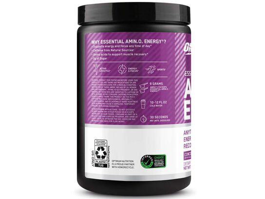 Optimum Nutrition Essential Amino Energy Concord Grape (0.6lb)