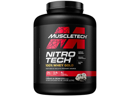 MUSCLETECH NITRO-TECH™ Performance Series 100% Whey Gold Cookies & Cream (5.53lb)