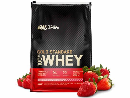 Gold Standard Whey Strawberry 10lb