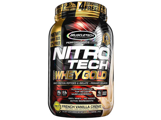 NITRO-TECH® Performance Series Platinum 100% Whey Gold