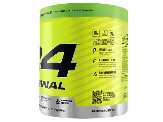 C4 Pre-Workout Sour Green Apple