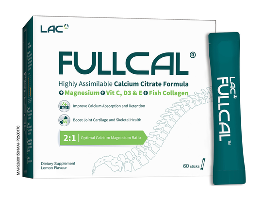 FullCal&reg; (Lemon Flavour) - Highly Assimilable Calcium Citrate Formula