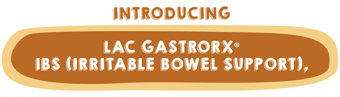 Introducing LAC Gastrorx IBS (Irritable Bowel Support) 