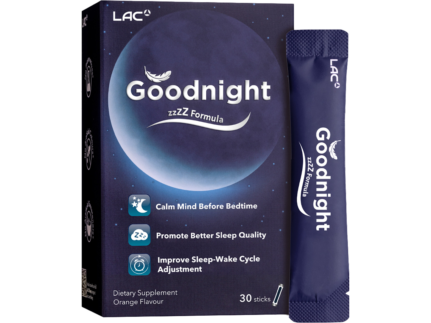 LAC SLEEP Goodnight - zzZZ Formula (3g x 30sticks)