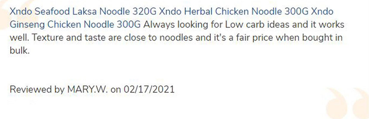 XNDO Seafood Laksa Noodle Review 