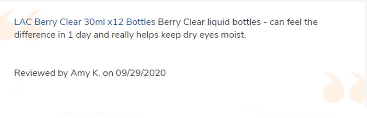 Berry Clear Review 