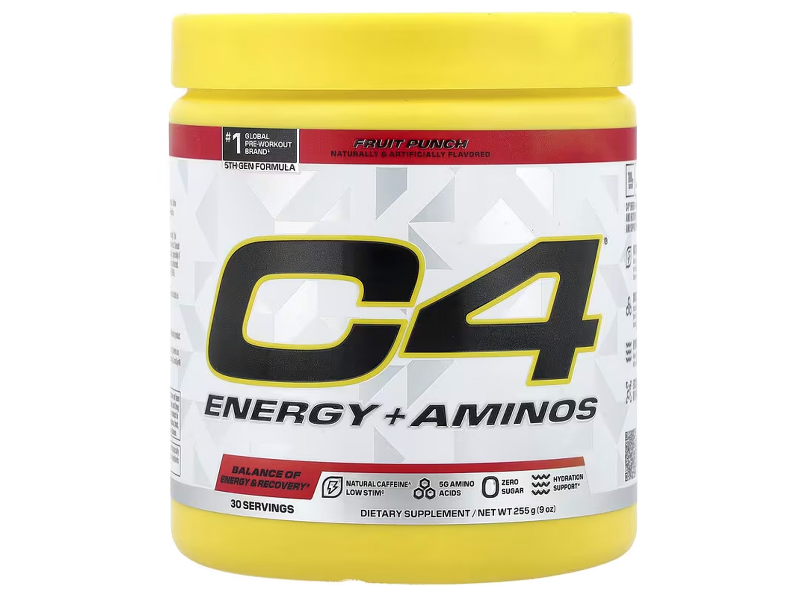C4 Energy + Aminos Fruit Punch Flavour