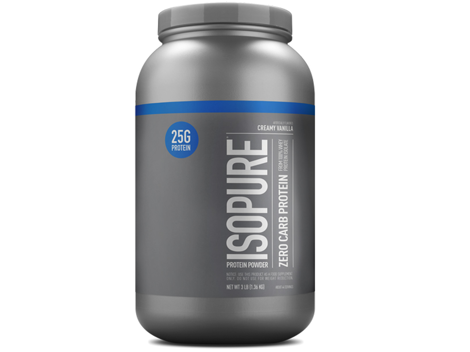Isopure® Zero Carb Creamy Vanilla (3lbs)
