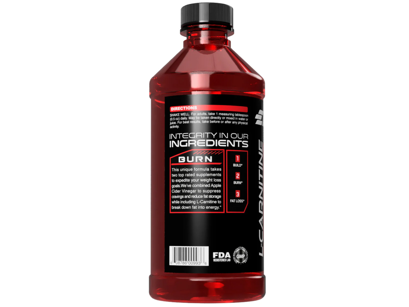 EC Sports L-Carnitine + Apple Cider Vinegar 473ml 